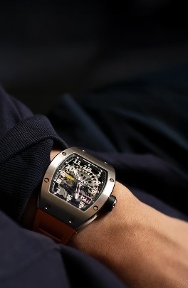 Luxury timepiece on wrist